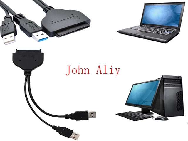 Горячая Распродажа USB 3,0 до 2,5 дюймов HDD жесткий диск SATA кабель адаптер для SATA3.0 Тип SSD и HDD