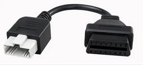10 шт. высокое качество 5Pin к OBDII 16Pin для кабеля адаптера Hond-a 5 Pin к 16 Pin Автомобильный диагностический коннектор