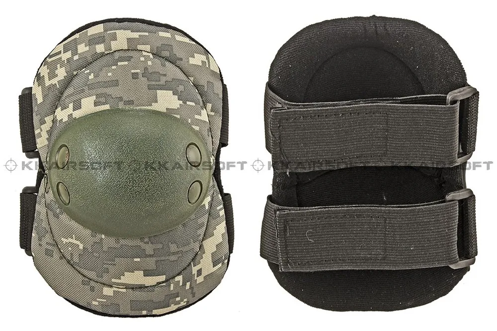 Прочные наколенники SWAT Tactical Digital Camo BK MC песок Пейнтбол Военные наколенники и налокотники