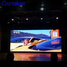 Coreman внутренний светодиодный модуль дисплея СИД экран p2.5 rgb 64*64 пикселей панель со светодиодной подсветкой p2.5 p3 p4 p5 p6 p7 цифровой светодиодный сценический шкаф