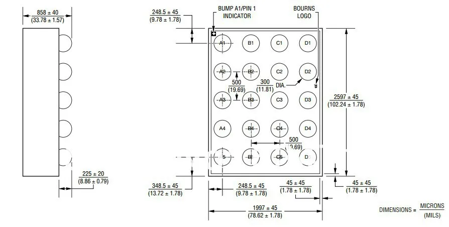 2FAH-C20R 2FAH C20R Электростатическая защита от разрядки Защита от напряжения интегральное пассивное активное устройство с помощью CSP