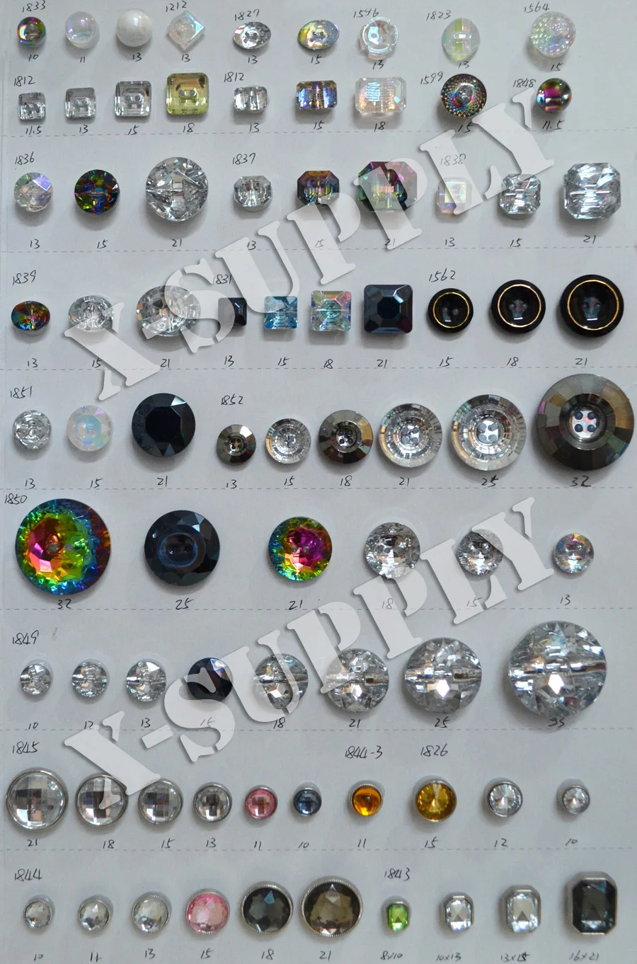 Acrylic Rhinestone Gems (41)