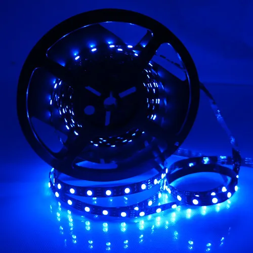Non-Водонепроницаемый 5 метров DC 12V SMD5050 гибкий светодиодный ленты 60 светодиодный s на метр, белый, красный, зеленый, синий, желтый, RGB, черный фон