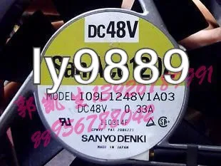 Для Sanyo SanAce120L 109L1248V1A03 48 V 0.33A 12038 вентилятор сервера+ вентилятор охлаждения