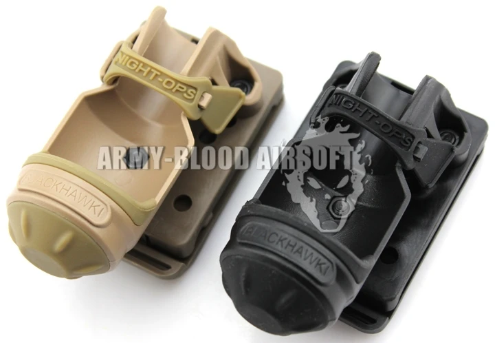 Ночной Ops holsterbacks фонарик Тактический кобура(BK DE