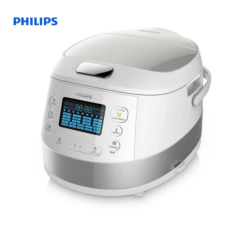 Philips Viva Collection Мультиварка 3D-нагрев 5 л 980 Вт Кулинарная книга HD4734/03 | Бытовая