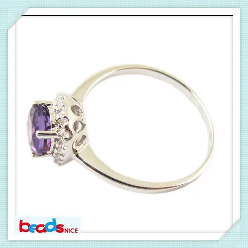 Beadsnice ID25582 высокого качества Элегантные натуральный кольцо с аметистом на заказ кольца