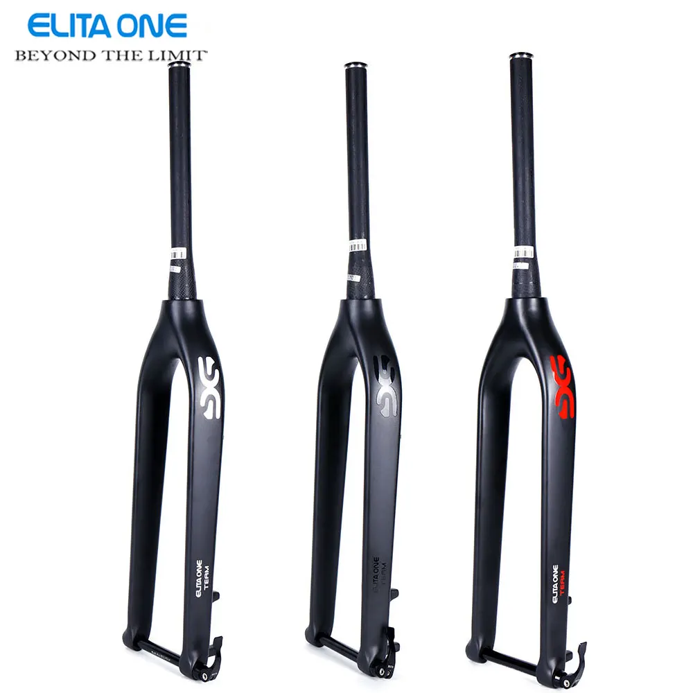 Здесь продается  2017 ELITA ONE Full Carbon fork UD 29er MTB Fork For Bicicletas Rigid Mountain Bikes fork Tapered Thru Axle 15mm Fork bicycle   Спорт и развлечения