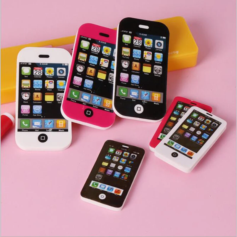 

Mobile Phone Shape Eraser Children Gifts Stationery Eraser Office Supplies