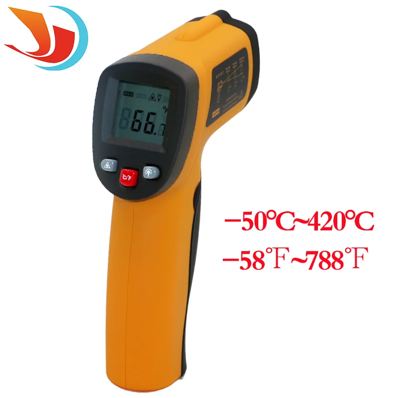 Professional Digital LCD Infrared Thermometer Non contact IR
