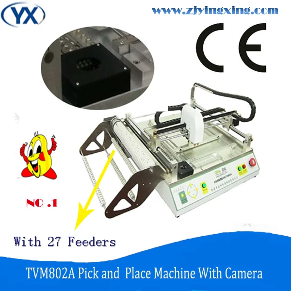 

Electronic Smt Surface Mount System Visual Position Placement Machinery TVM802A Pick and Place Machine