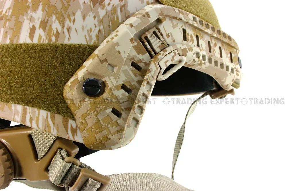 Emerson мотоциклетный шлем страйкбол быстро База прыжок шлем(Marpat Пустыня) em5658e
