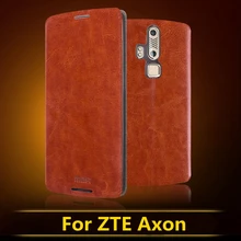 Для ZTE аксон элиты A2015, MOFI люкс ПУ флип чехол Кожаный чехол для ZTE аксон Lux аксон элиты A2015 5.5 «Стенд Функция случае MR1