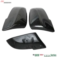 F30 f21 carbon fiber replacement rearview door side wing mirror cover cpas for BMW F31 GT F34 F20 F21 F23 F32 F33 F36 X1 E84