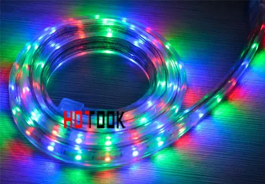 220 V Светодиодные ленты света SMD5050 1 м 2 м 3 м 5 м 10 м RGB гибкий Tiras наружного освещения сада Водонепроницаемый белый + пульт дистанционного