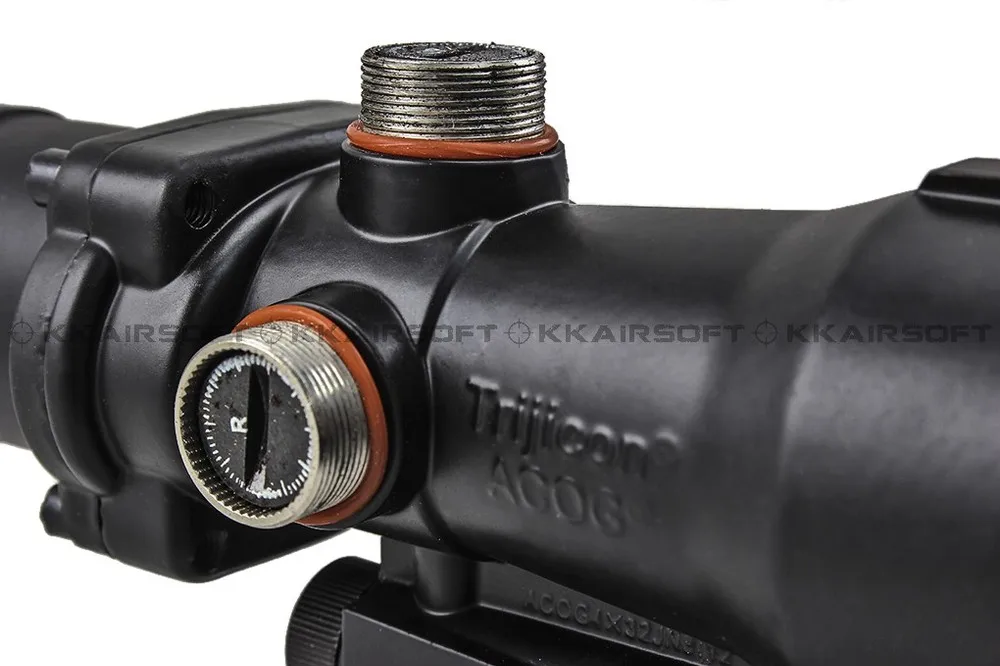 ACOG красный точечный прицел охотничий прицел страйкбол 1x32 красный точечный прицел