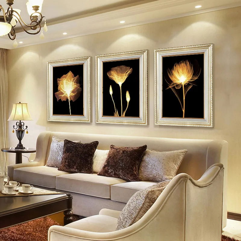  3 Pcs DIY 5D Diamond Painting Sticker Cross Stitch Sticky Diamond Embroidery Latest Living Room Bed - 1000003609030