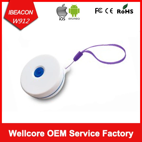 

Freeshipping 2016 Eddystone Supported Waterproof IBeacon TICC2541 Ibeacon Bluetooth Ibeacon Module with Power Button