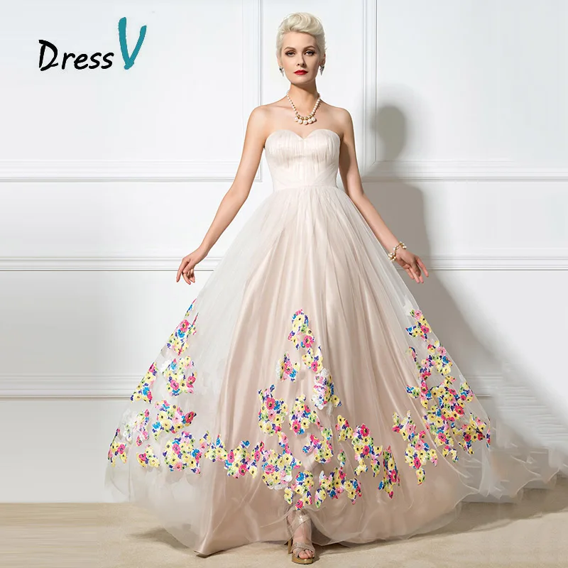 Flower Prom Dresses