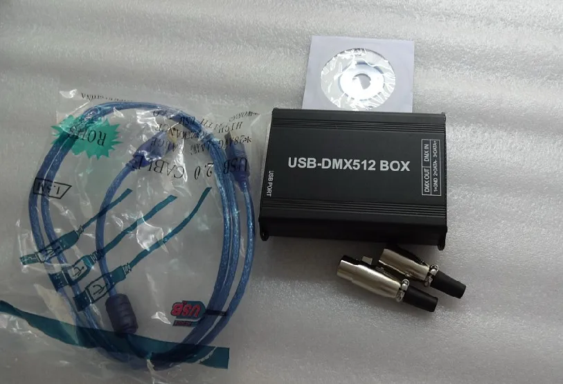 USB-DMX512 контроллер; с интерфейсом USB для компьютера