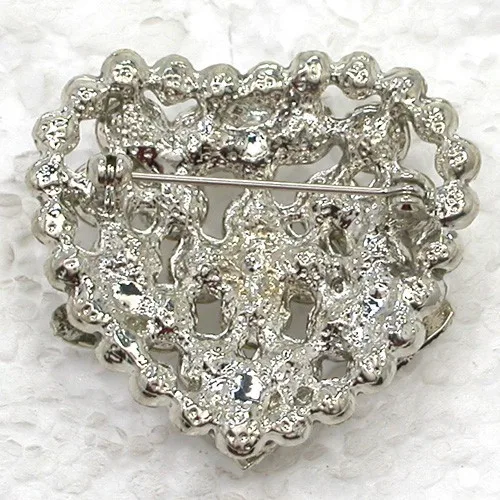 Сердце Брошь красные свадебные туфли со стразами вечерние Pin Броши C365 C
