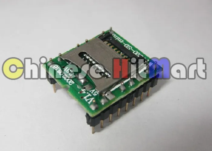 Мини MP3 звук голоса SD карты модуля плеер для PIC WTV020-SD-16P звуковой датчик SD карты Модуль пик 2560 для UNO R3 10 шт./лот# J299