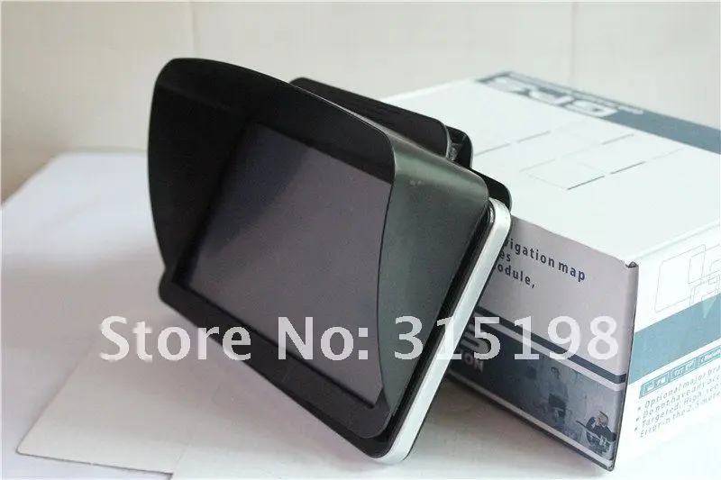 FREE SHIPPING! universal sunshade sunshine shield for 7 inch car GPS navigation