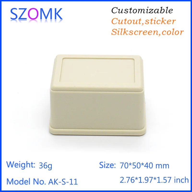 10 шт./лот лидер продаж простая в использовании коробка для электроники 70*50*40 мм