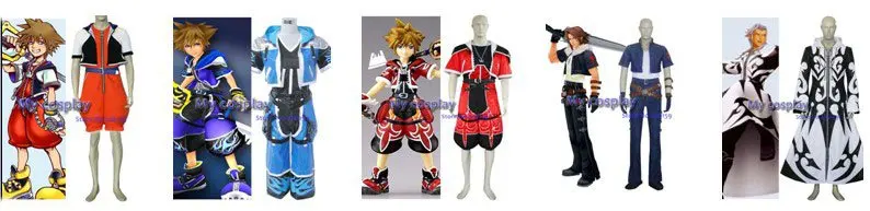 Аниме Kingdom Hearts Организация XIII Рохас Карнавальный костюм для Хэллоуина Косплэй вечеринок Для мужчин кожаные пальто на молнии Плащ черный