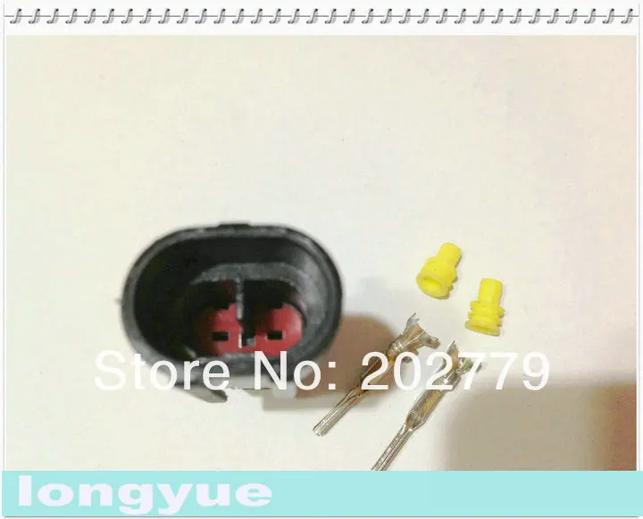 Longyue 10 комплект 2 Way Женский + мужской Водонепроницаемый/непогоды, герметичный Электрический разъем Kit-кабель Провода Новый