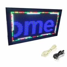 P10 Waterproof Outdoor Double sided Full color RGB LED Display board information 32*64 pixel
