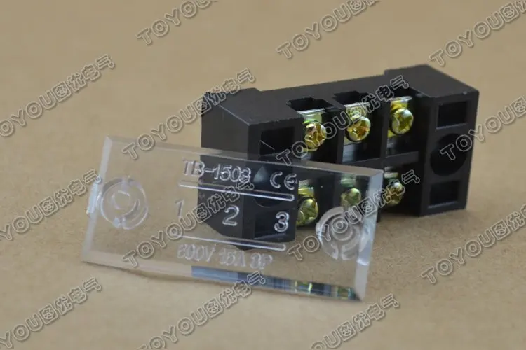 TB-1503 15A 600 V клеммные блоки 3 контакта