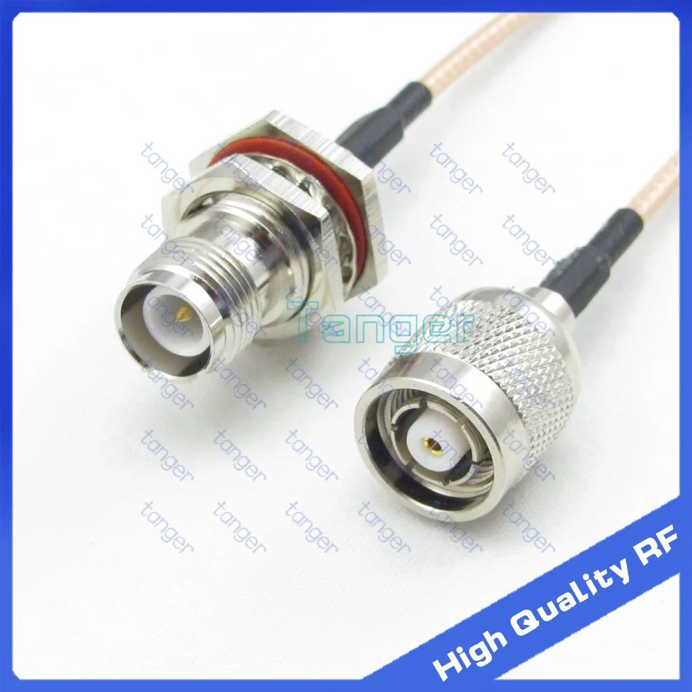 

6inch RP-TNC male to RP-TNC female with RG-316 RF Coaxial Pigtail Jumper cable 6" 15cm Tanger High Quality RF cables