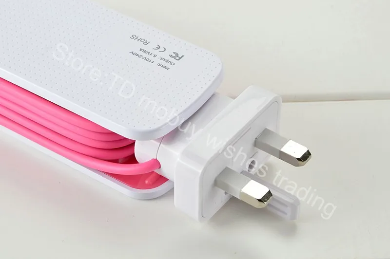 Универсальный 6 способ Мульти USB мобильный телефон концентратор зарядное устройство 5 В 6A EU/US/UK/AU AC стены зарядки док-станция Мощность полосы для смартфонов