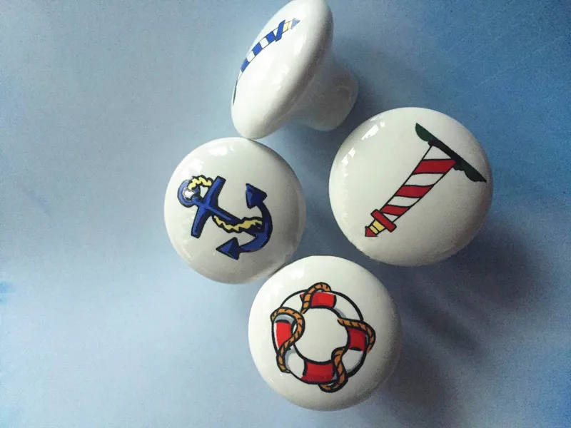 Современный Лаконичный Дизайн Стильная керамическая ручка для шкафа выдвижные ящики