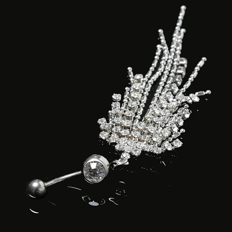 Модные сексуальные титановые стальные пирсинг пупка ювелирные изделия для тела