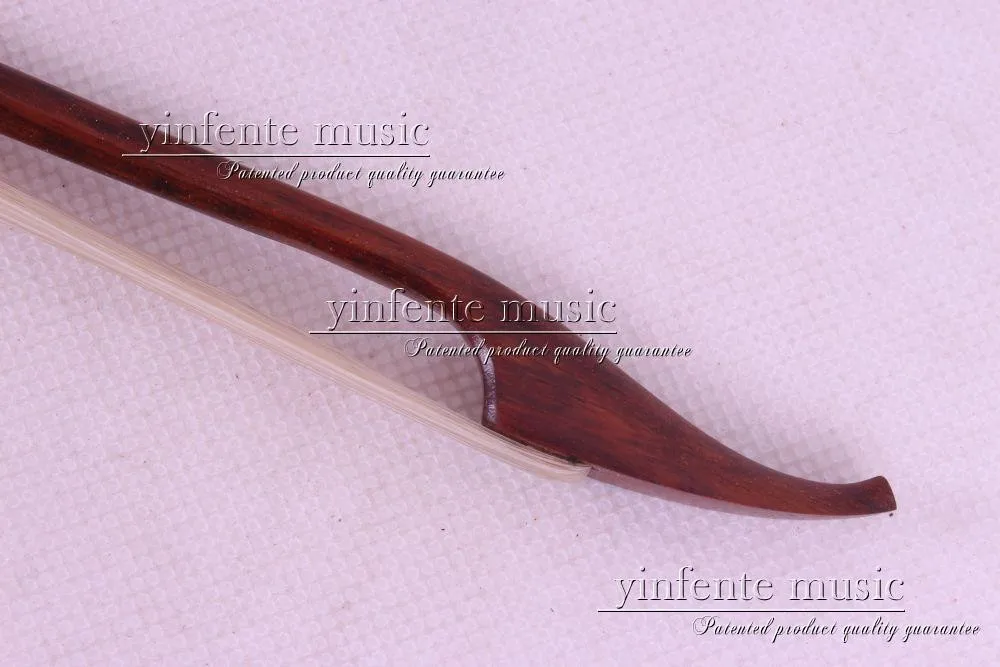 Snakewood 1 шт. 4/4 Скрипка Лук барокко белый конский хвост прямой#8