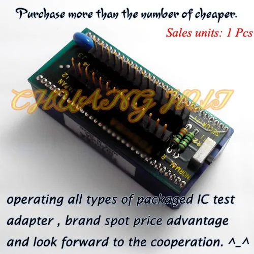 Тест BM1115A гнездо PM-RTE005-313B DIP64pin тестовое гнездо