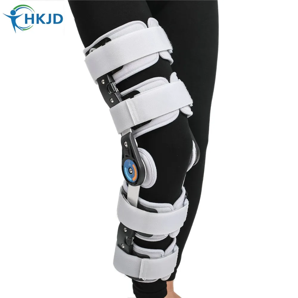 Buy Orthopedic Hinged ROM Adjustable Sports Knee Brace Support Splint