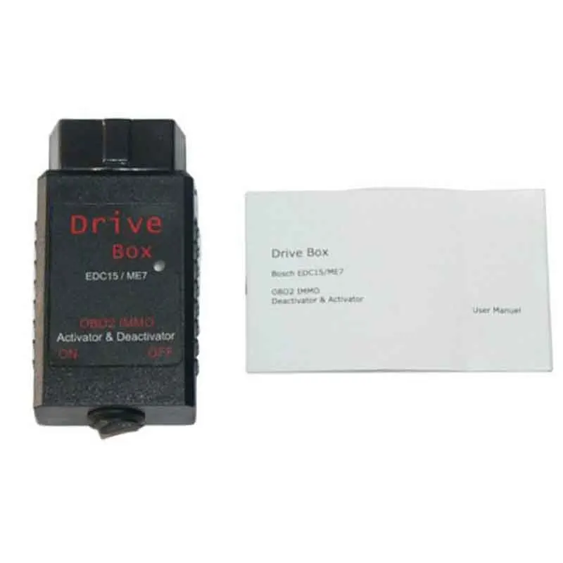 2 шт./лот VAG Drive Box OBD2 OBD2 IMMO Деактиватор активатор EDC15/ME7 VAG IMMO Деактиватор VAG Диагностический инструмент JC10