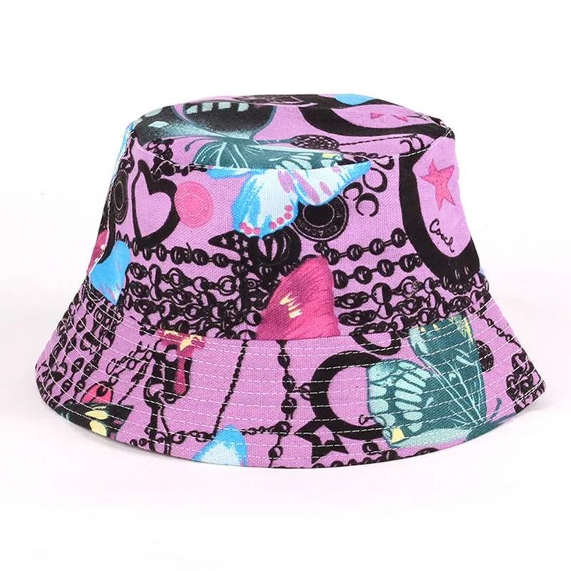 Новые брендовые дизайнерские женские летние пляжные кепки для рыбалки с разноцветными цветами Панама от солнца повседневный головной убор Chapeau - Цвет: 8