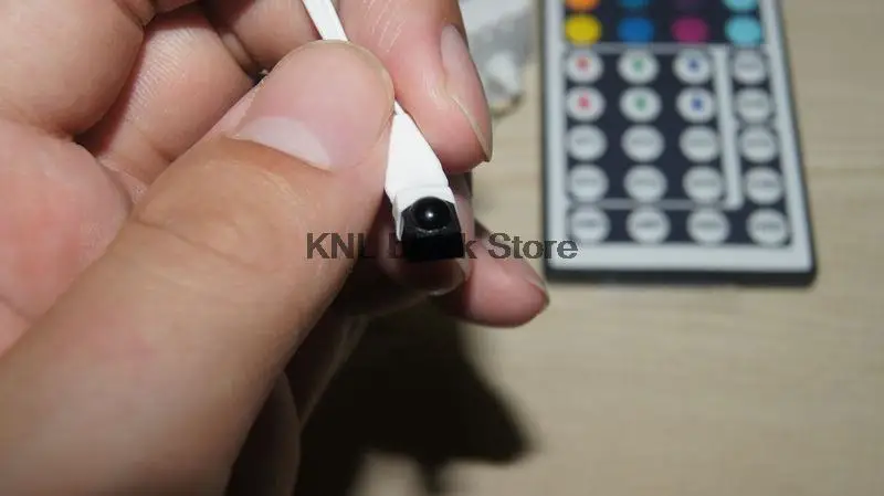 RGB 44key ИК пульт дистанционного управления, полноцветный светодиодный инфракрасный контроллер для светодиодной ленты 5050/3528, DC12V-24V 2A* 3 канала
