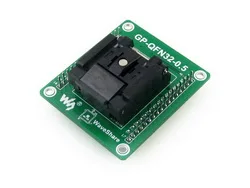 GP-QFN32-0.5-B# QFN32 MLF32 Enplas IC тестовое гнездо адаптера программирования 0,5 мм Шаг с QFN-32(40) BT-0.5-02