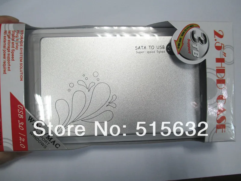 2,5 дюймов SATA USB 3,0 HDD Корпус внешнего диска