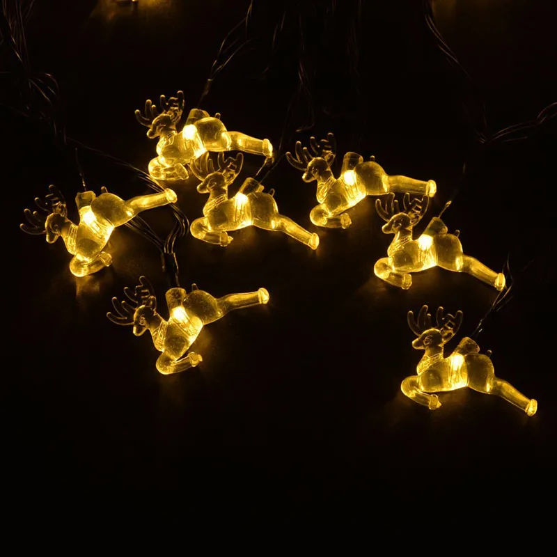 christmas deer fairy light
