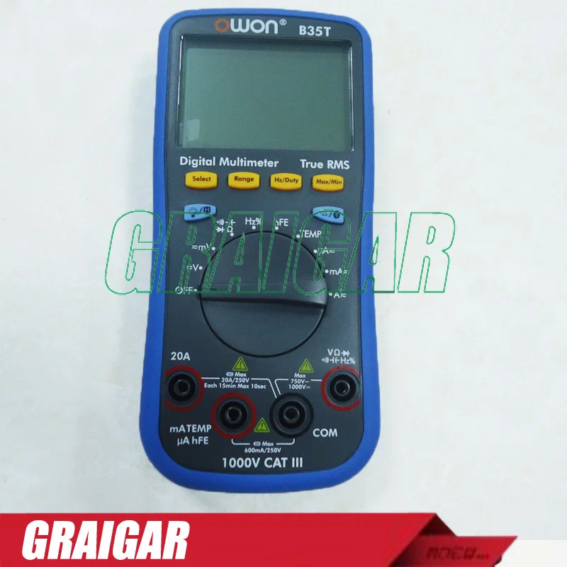 OWON B35T Multimeter Digital T RMS Multimeter Bluetooth Android Apple