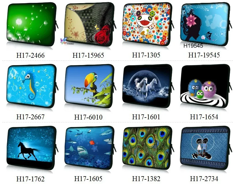 Пантера глаз 17 "17.3" 17.4 "Универсальный Laptop Sleeve сумка для HP Dell XPS Acer Toshiba ПК