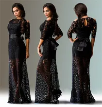 Large beautiful sexy strapless lace dress elegant long dress with belt summer/autumn new European and American Hot L-XXXL size