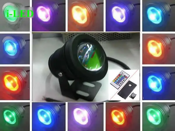 8 шт./лот 2013 10 Вт 12 Вт водостойкый LED IP68 свет под водой rgb светодиодные фонари для бассейна от производителя(Сертификация CE& ROHS