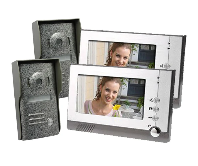 Yobang Security Yobang Security 7 Inch Intercom System with IR Night Vision for Villa Home Without
